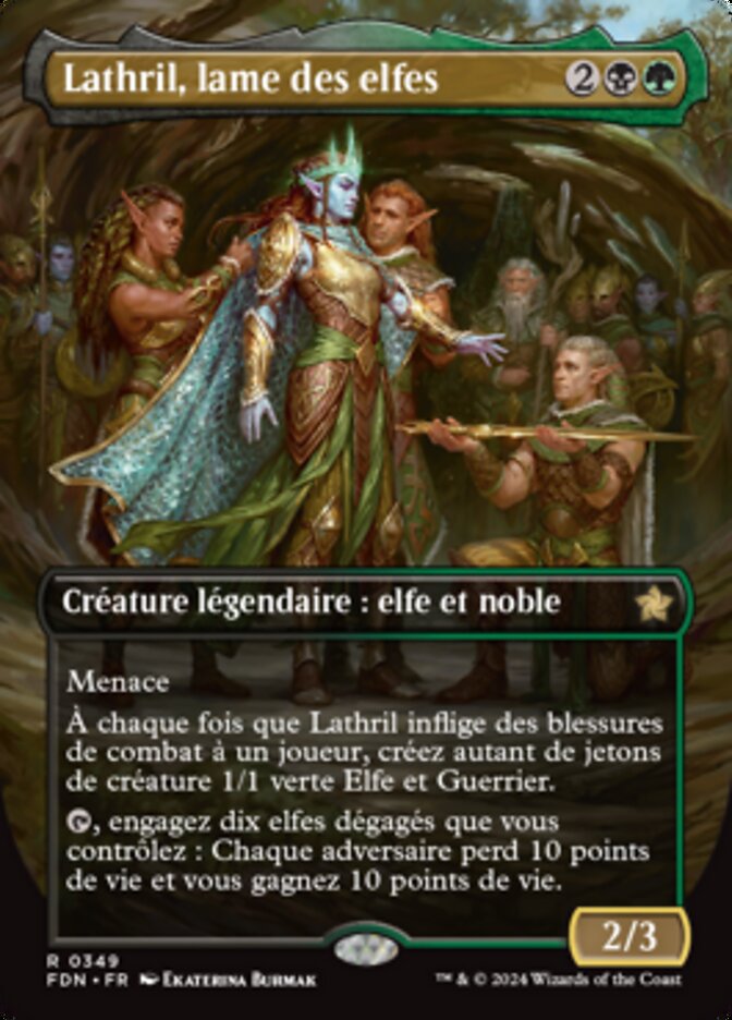 Lathril, lame des elfes