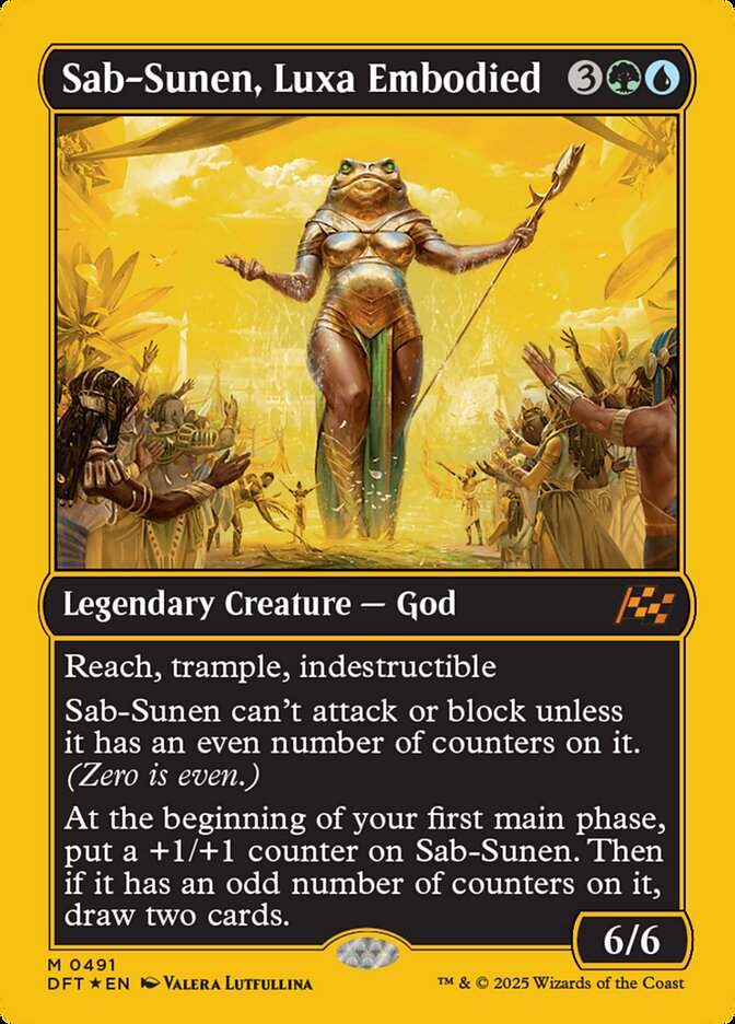 Sab-Sunen, Luxa Embodied