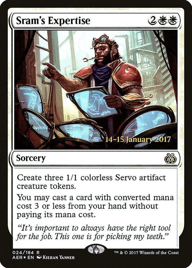 Sram's Expertise (Aether Revolt Promos #24s)