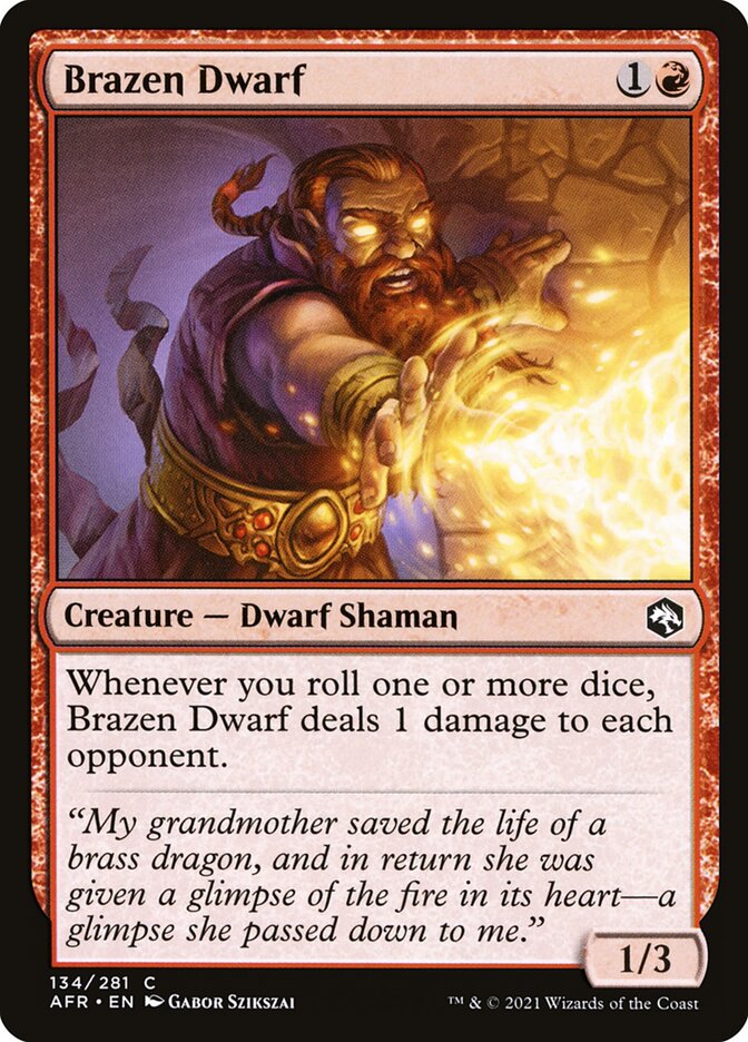 Brazen Dwarf (Adventures in the Forgotten Realms #134)