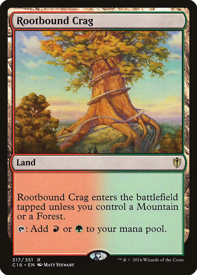 Rootbound Crag (Commander 2016 #317)