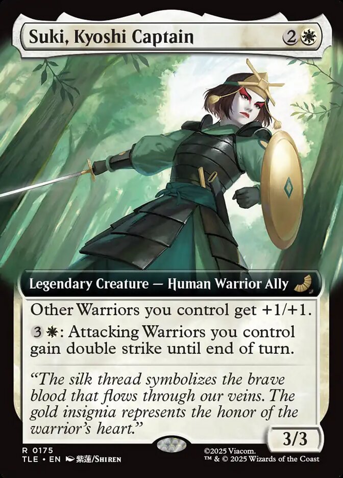 Suki, Kyoshi Captain MTG card