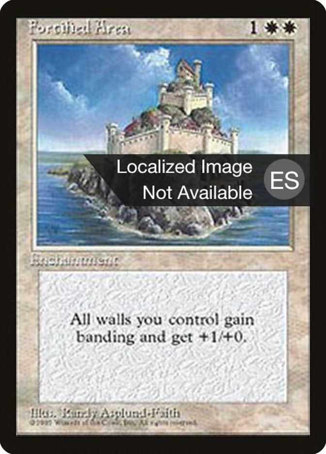 Fortified Area (Fourth Edition Foreign Black Border #26)