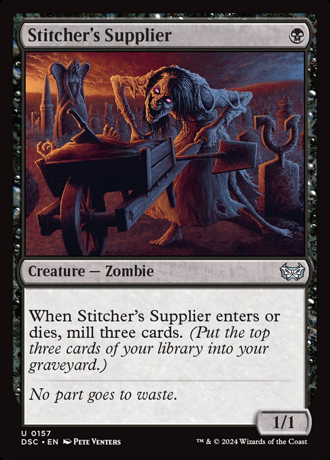 Stitcher's Supplier (Duskmourn: House of Horror Commander #157)