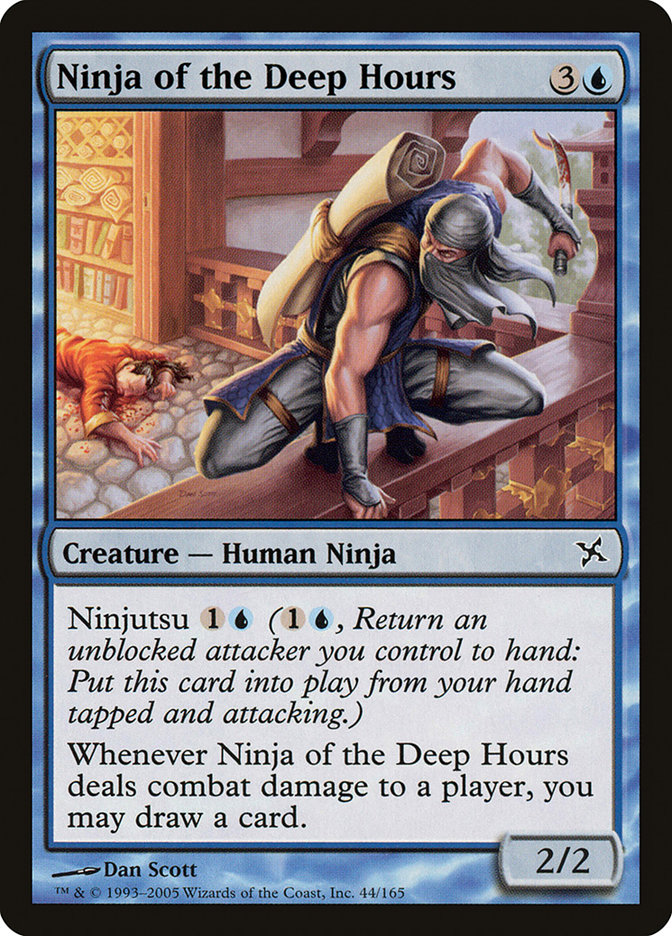 Ninja of the Deep Hours · Betrayers of Kamigawa (BOK) #44 