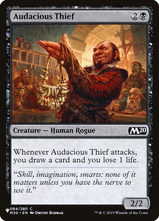 Audacious Thief (The List #M20-84)