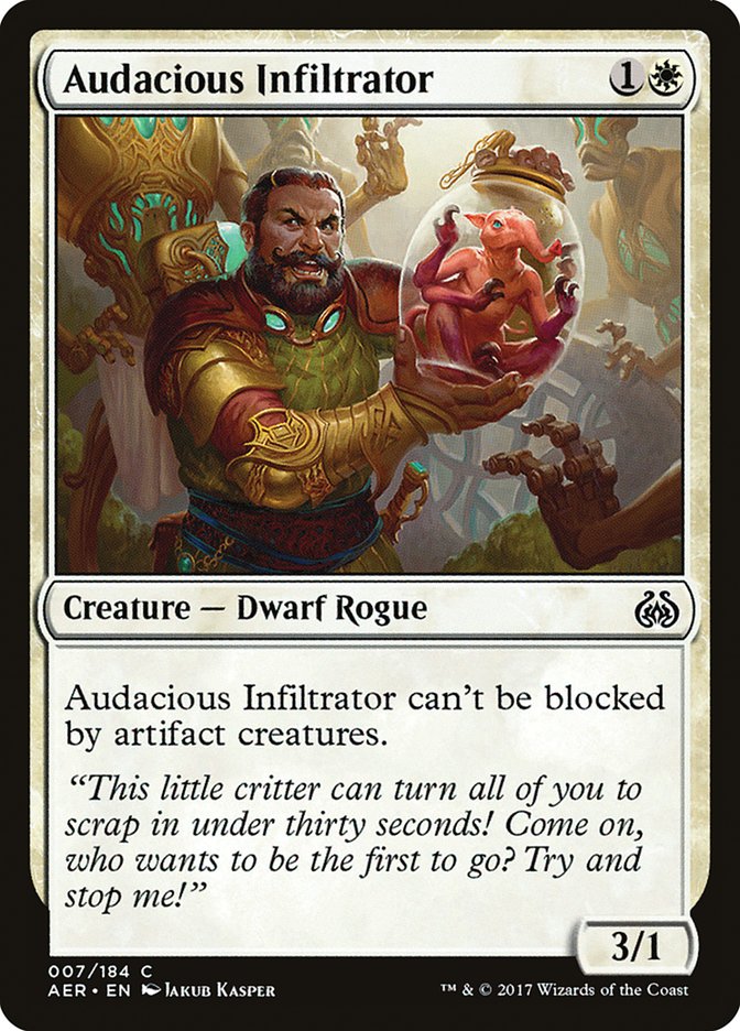 Audacious Infiltrator (Aether Revolt #7)