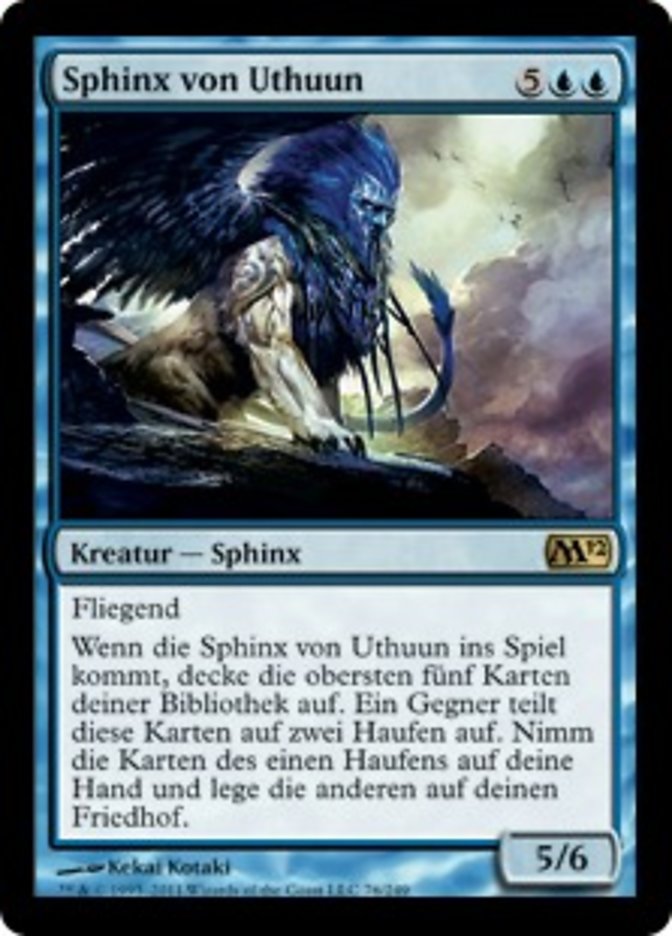 Sphinx of Uthuun (Magic 2012 #76)