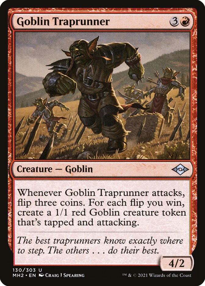 Goblin Traprunner (Modern Horizons 2 #130)
