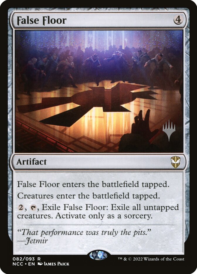 False Floor (New Capenna Commander Promos #82p)