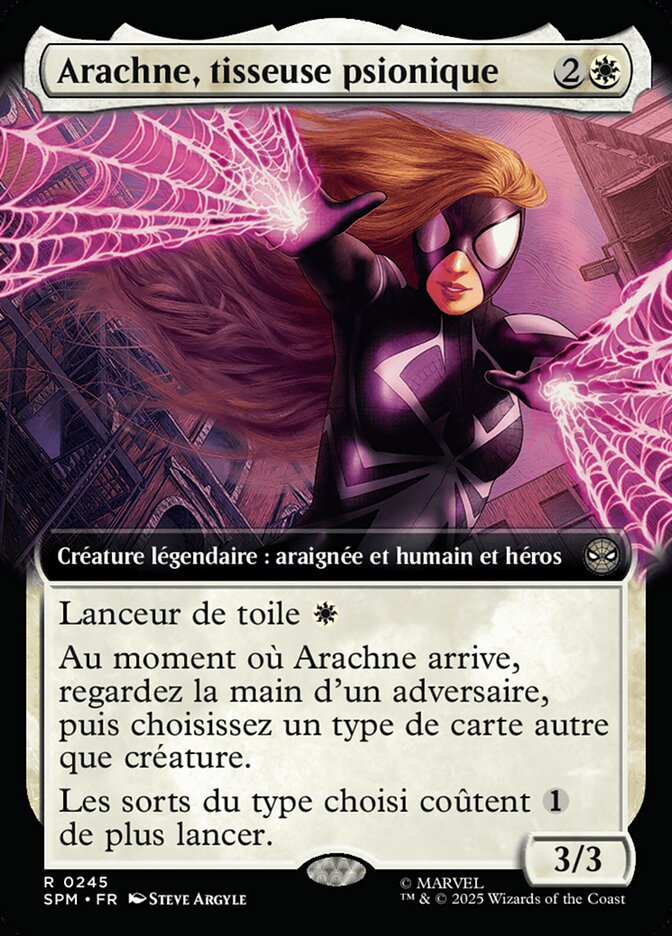Arachne, tisseuse psionique