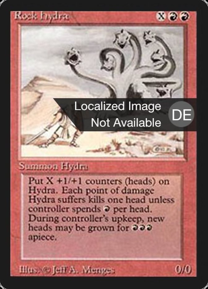 Rock Hydra (Foreign Black Border #173)
