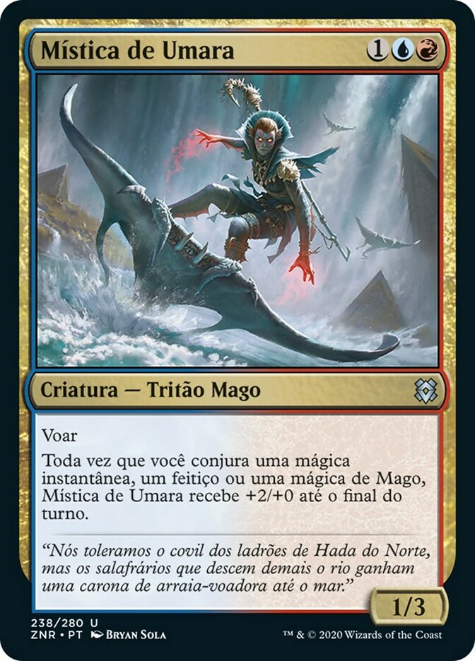 Umara Mystic (Zendikar Rising #238)