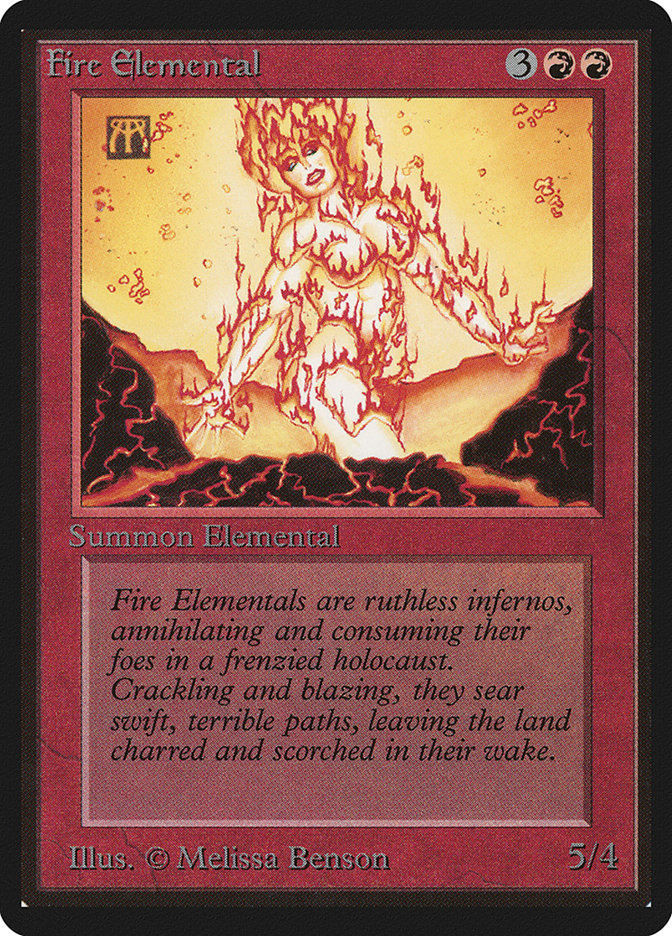 Fire Elemental (Limited Edition Beta #149)