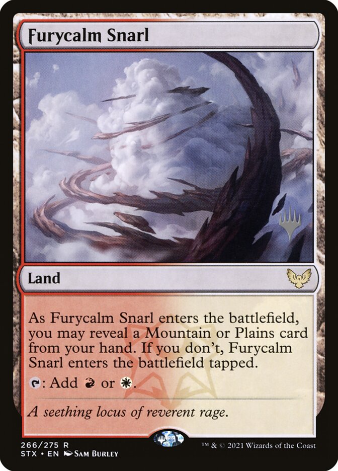 Furycalm Snarl (Strixhaven: School of Mages Promos #266p)