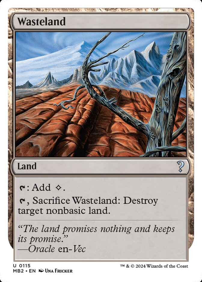 Wasteland (Mystery Booster 2 #115)