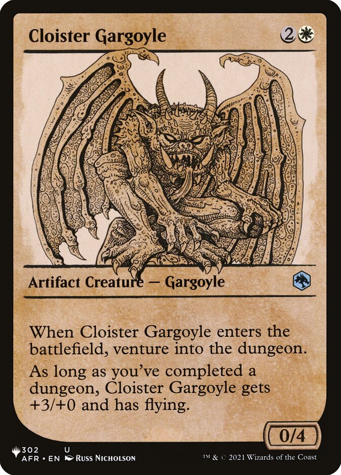 Cloister Gargoyle (The List #AFR-302)