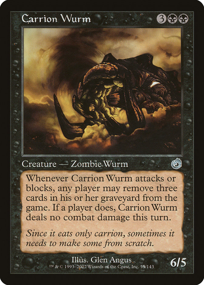 Carrion Wurm (Torment #55)