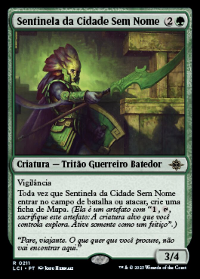 Sentinel of the Nameless City (The Lost Caverns of Ixalan #211)