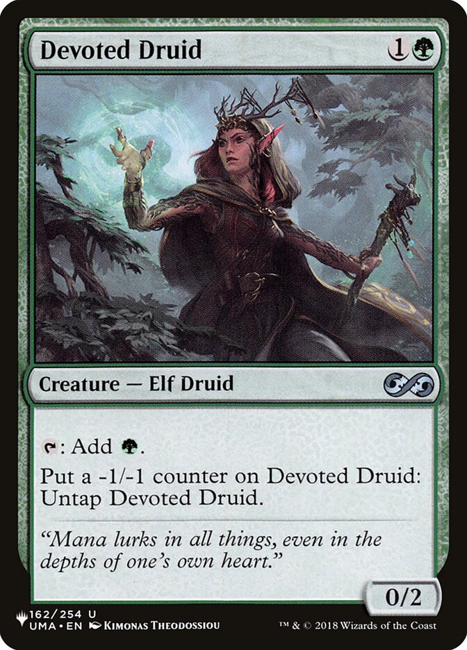 Devoted Druid (The List #UMA-162)