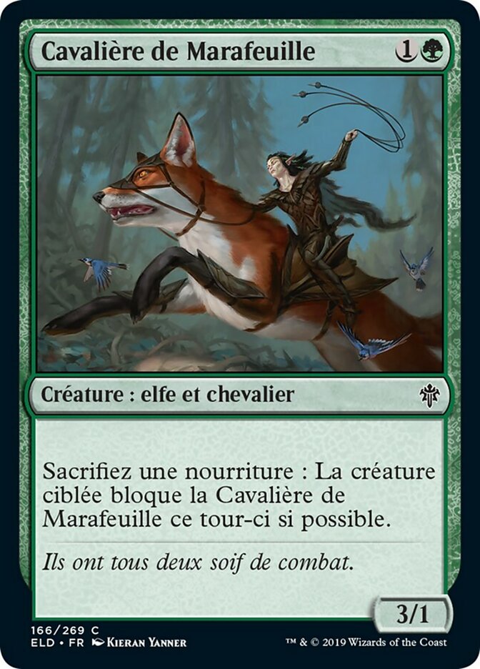 Maraleaf Rider (Throne of Eldraine #166)