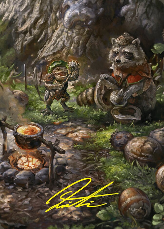 Sylvan Scavenging // Sylvan Scavenging (Foundations Art Series #46)