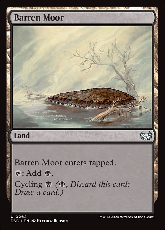 Barren Moor (Duskmourn: House of Horror Commander #262)