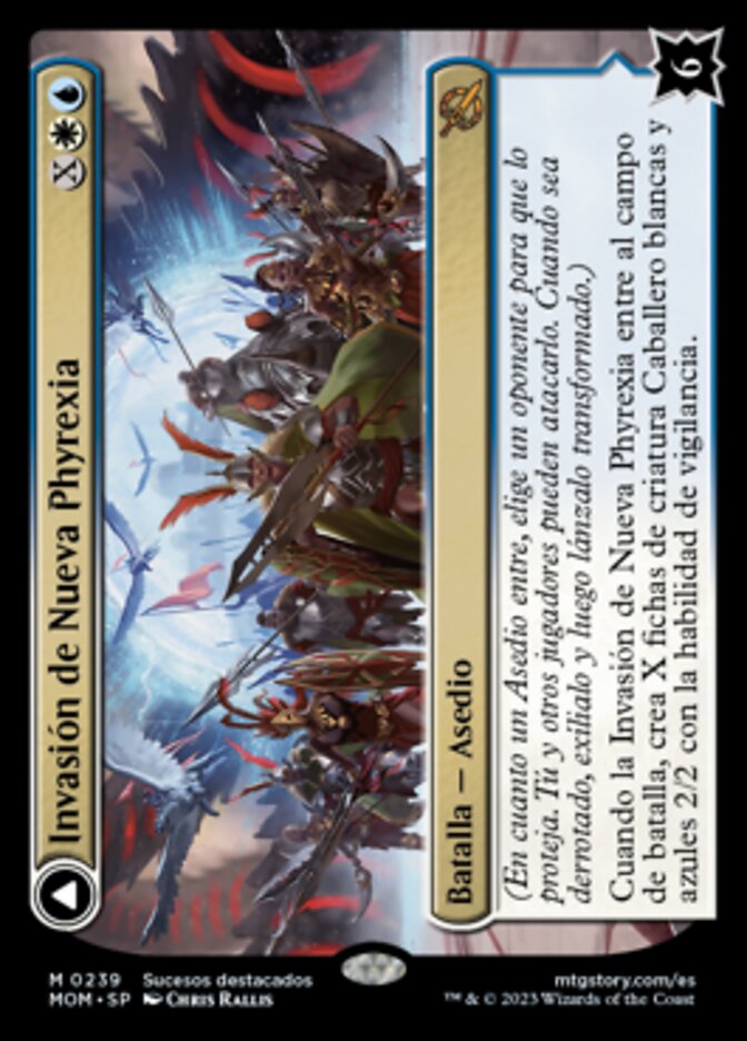 Invasion of New Phyrexia // Teferi Akosa of Zhalfir (March of the Machine #239)