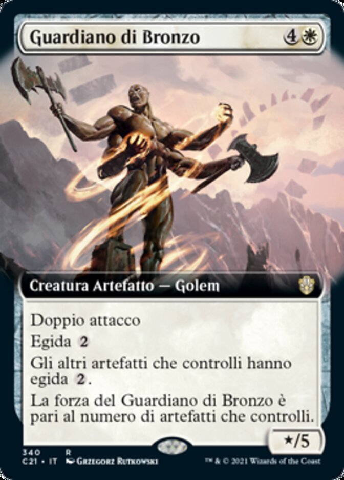 Bronze Guardian (Commander 2021 #340)