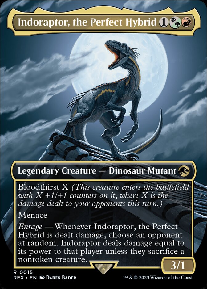 Indoraptor, the Perfect Hybrid (Jurassic World Collection #15)