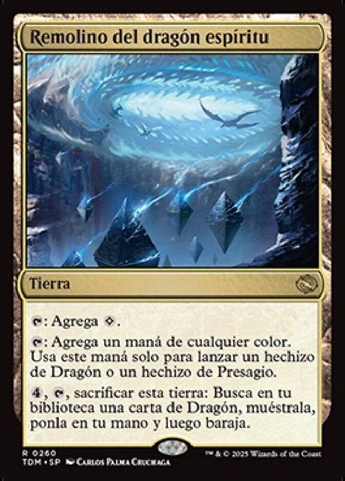 Remolino del dragón espíritu
