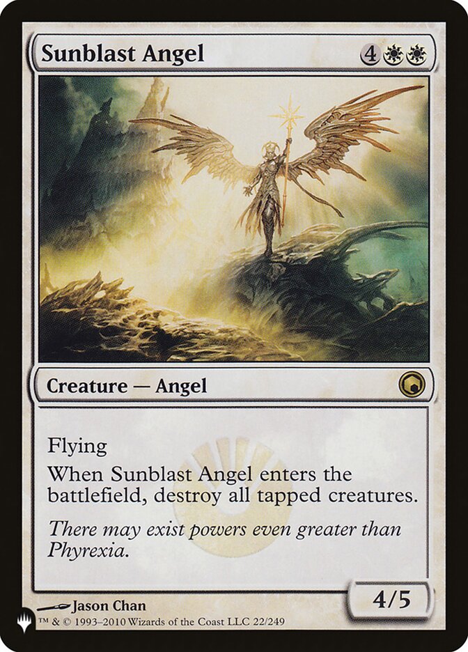 Sunblast Angel (The List #SOM-22)