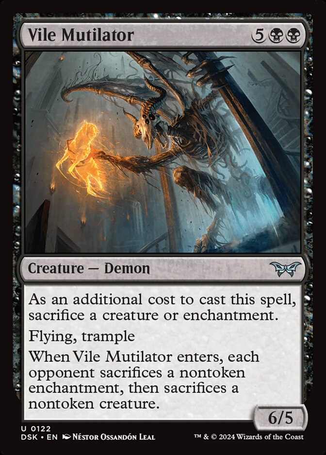 MTG Duskmourn – Death Toll Full Deck Reveal