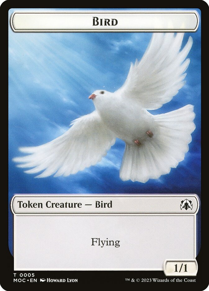 Bird (March of the Machine Commander Tokens #5)