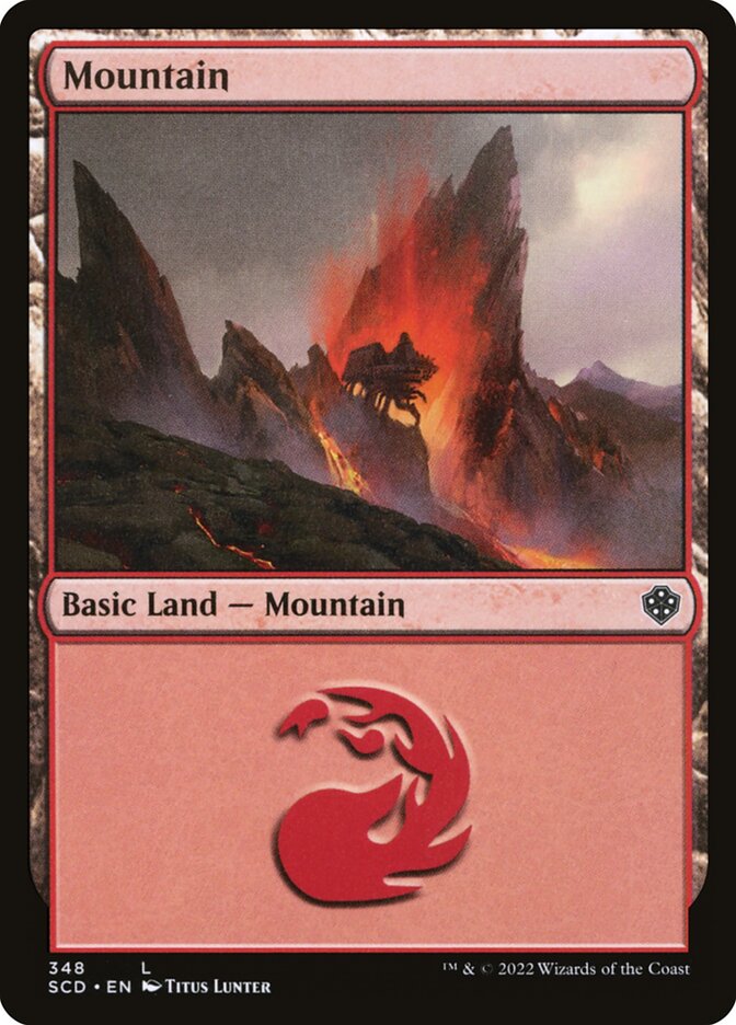 Mountain (Starter Commander Decks #348)