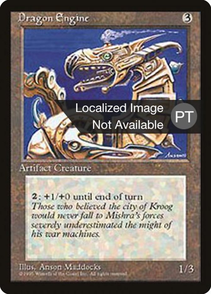 Dragon Engine (Fourth Edition Foreign Black Border #317)