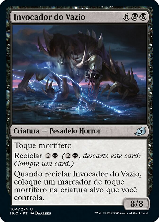 Invocador do Vazio (Void Beckoner) · Ikoria: Lair of Behemoths (IKO) #104 ·  Scryfall Magic The Gathering Search