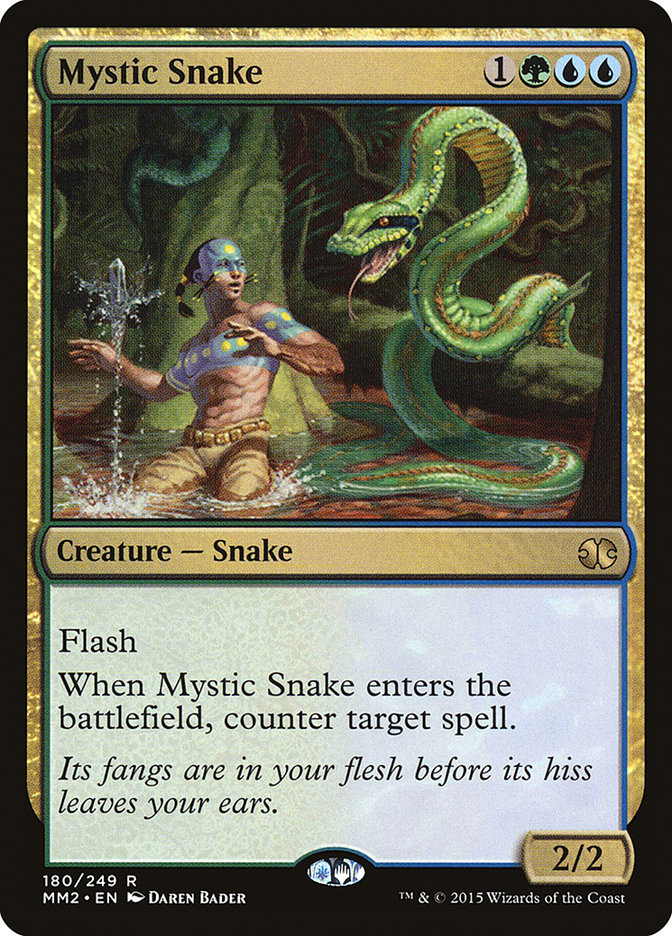 Mystic Snake (Modern Masters 2015 #180)
