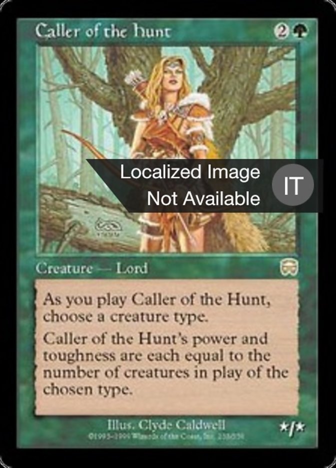 Caller of the Hunt (Mercadian Masques #233)