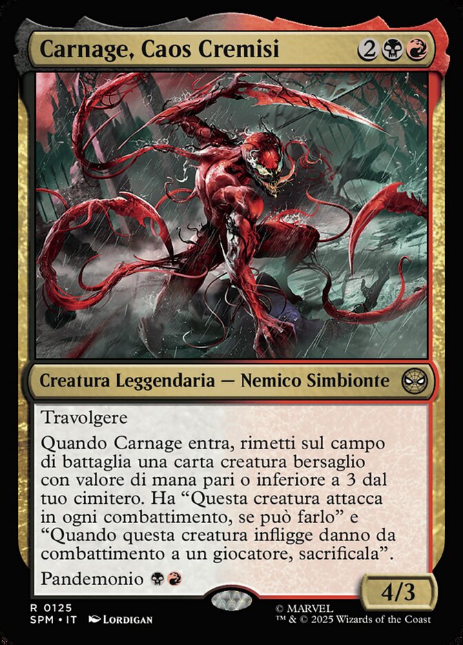 Carnage, Caos Cremisi
