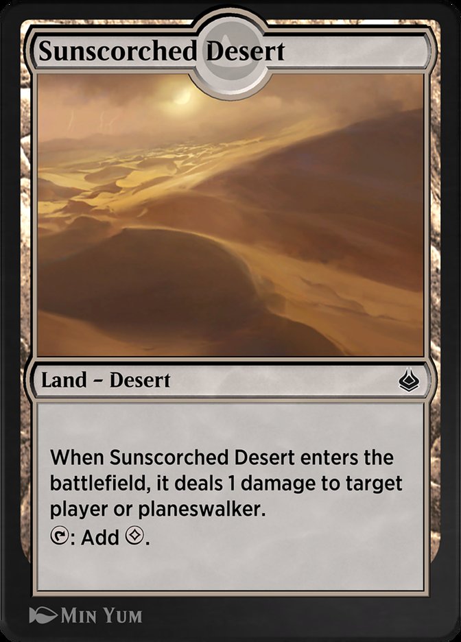 Sunscorched Desert (Amonkhet Remastered #331)