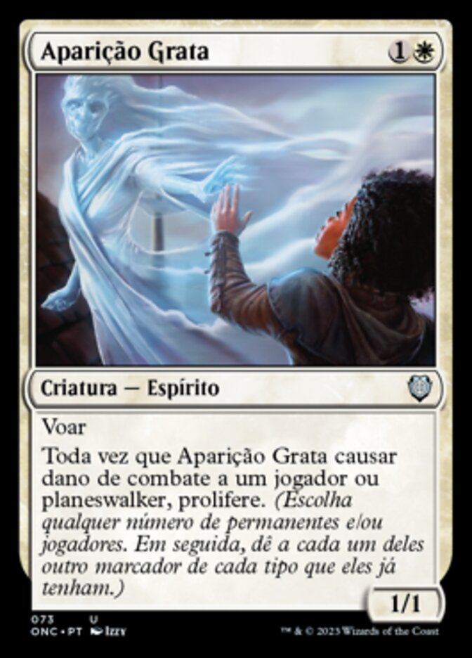 Grateful Apparition (Phyrexia: All Will Be One Commander #73)