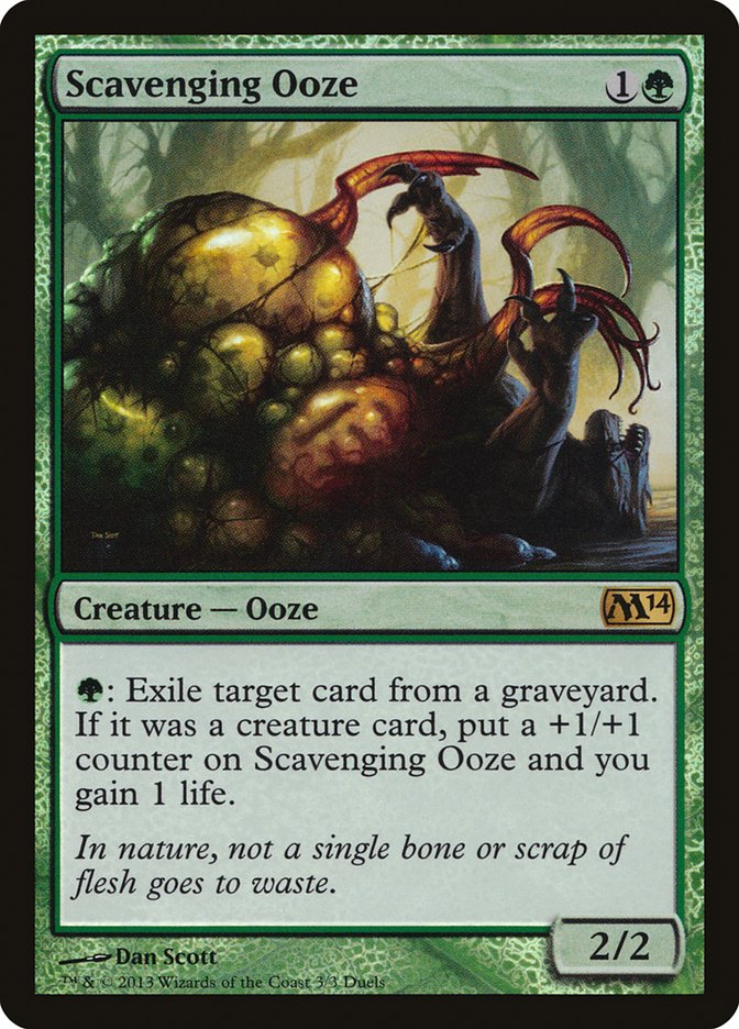 Scavenging Ooze (Duels of the Planeswalkers 2014 Promos  #3)