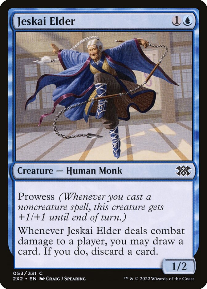Jeskai Elder (Double Masters 2022 #53)