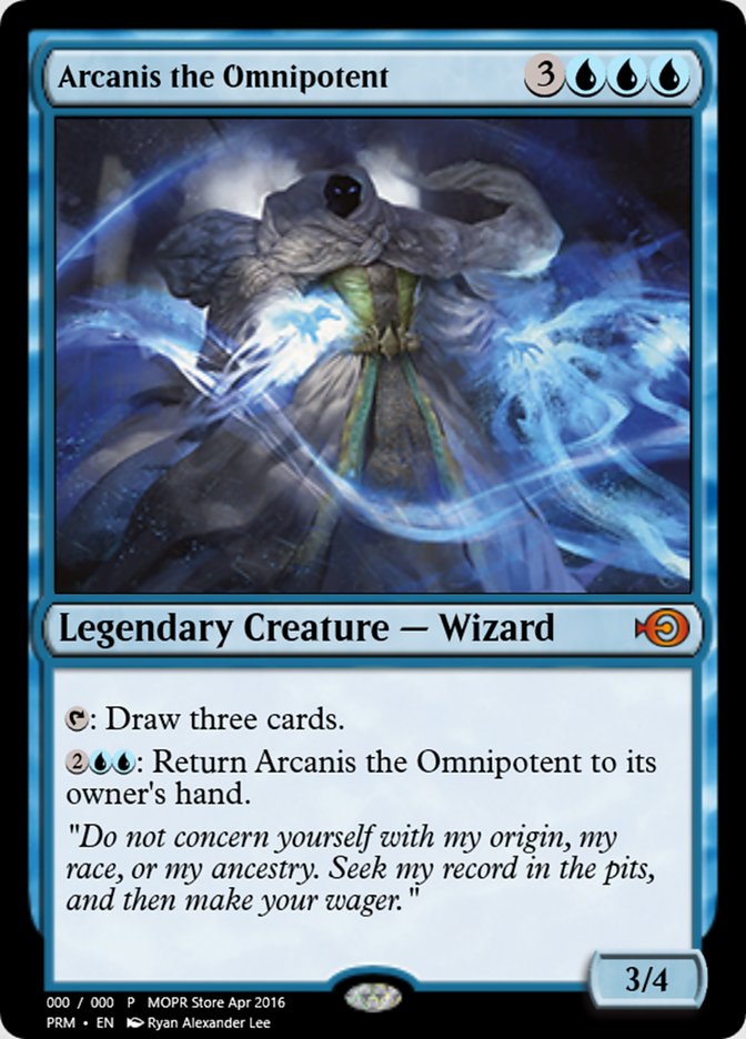 Arcanis the Omnipotent (Magic Online Promos #54547)