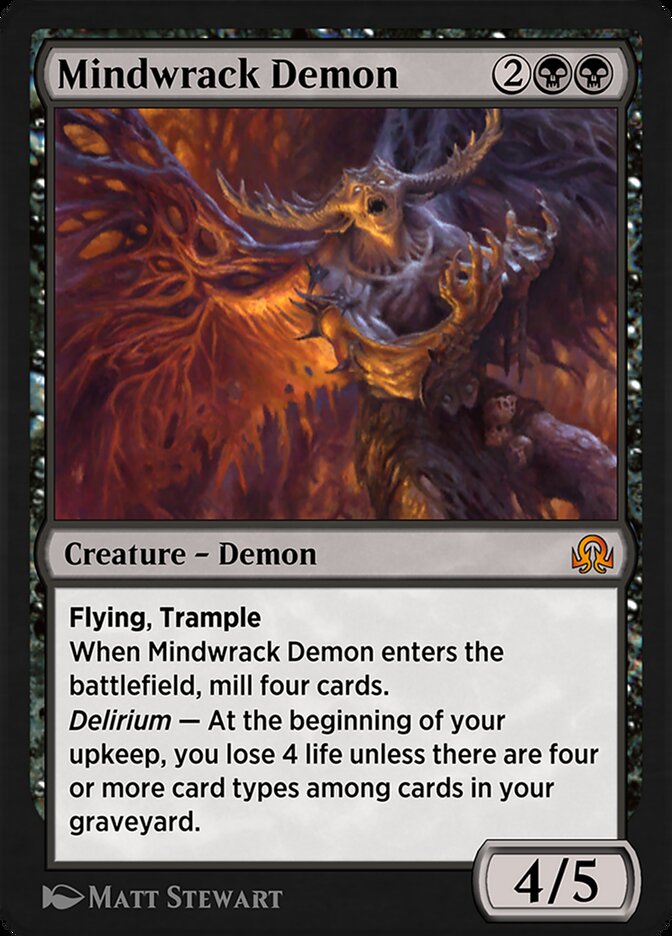 Mindwrack Demon (Shadows over Innistrad Remastered #124)