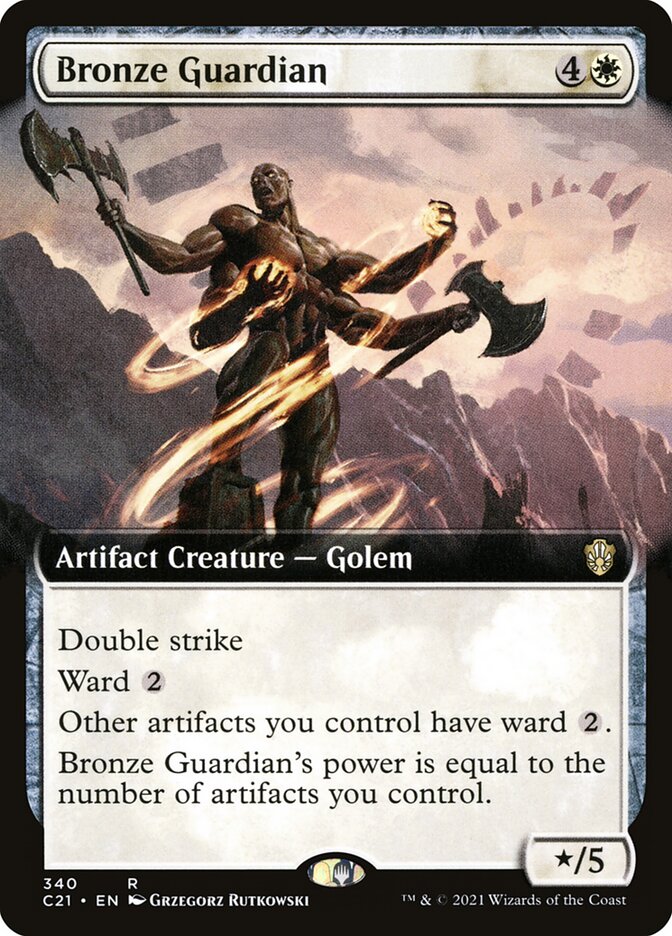 Bronze Guardian (Commander 2021 #340)