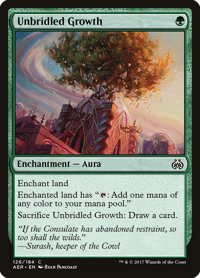Unbridled Growth (Aether Revolt #126)