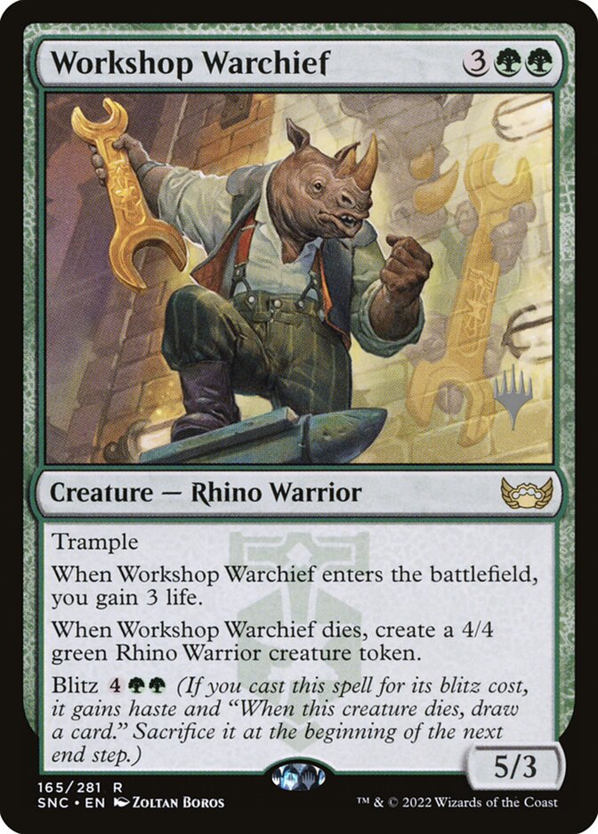 Workshop Warchief (Streets of New Capenna Promos #165p)