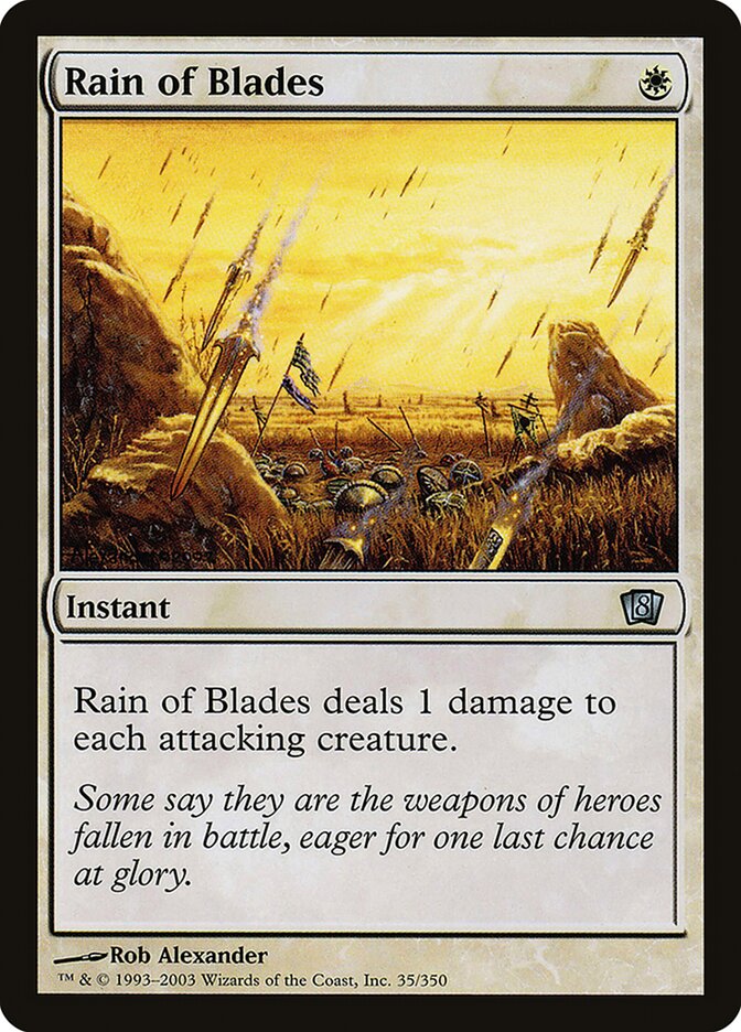 Rain of Blades (Eighth Edition #35★)